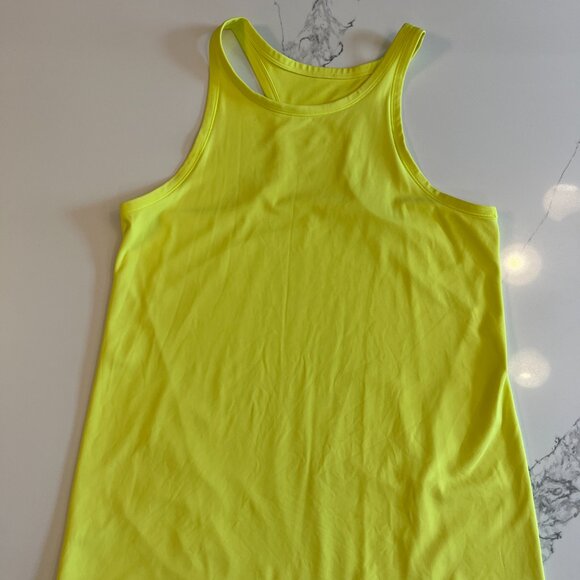Lululemon Align Hip-Length Racerback Tank Top - Electric Lemon - Size 16 - Picture 5 of 9